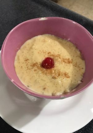 Una foto de Arroz con leche