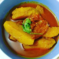 Potato Tomato Curry A picture of Potato Tomato Curry.