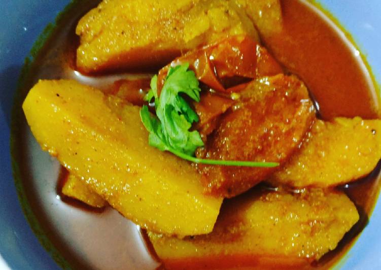 Recipe of Award-winning Potato Tomato Curry