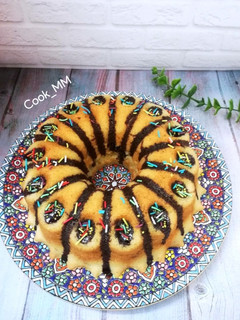 عکسی از دستور کیک نارگیلی