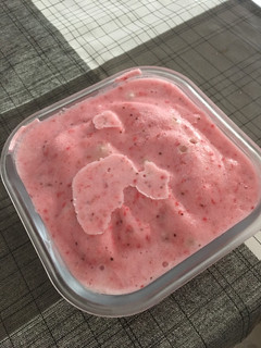 Una foto de Helado de fresa en Mambo