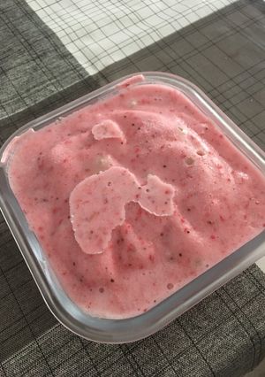 Una foto de Helado de fresa en Mambo