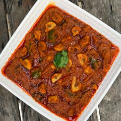 Mushroom butter masala A picture of Mushroom butter masala.
