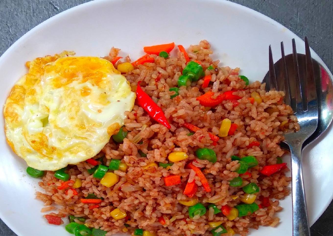 #nasi goreng sayur