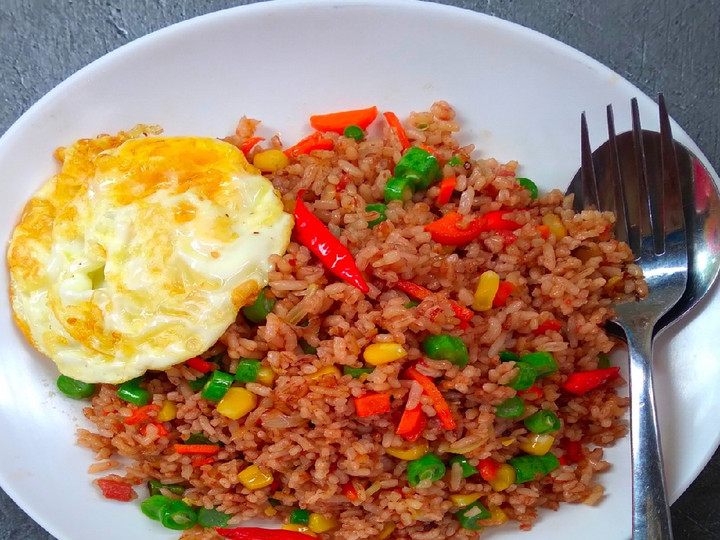 Resep #nasi goreng sayur yang Lezat