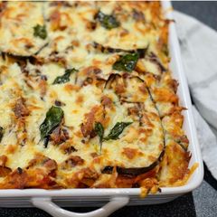 A picture of Veggie Pasta Bake.