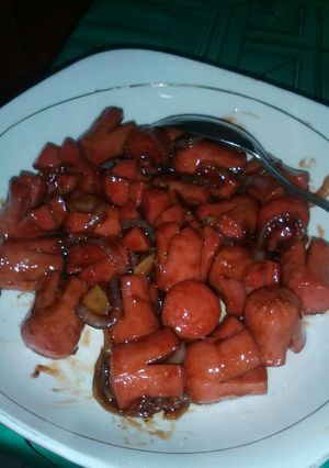 Foto resep Sosis Saos Teriyaki