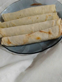 Una foto de Panqueques con Dulce de Leche