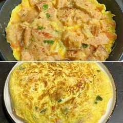 Una foto de 226 • Frittata di pane e pomodoro 🇪🇸