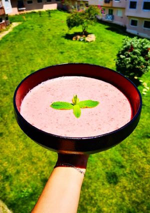 Foto de Mousse de Morango e Banana