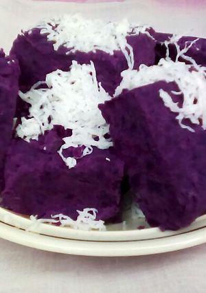 Foto resep Olahan gethuk dari ubi ungu