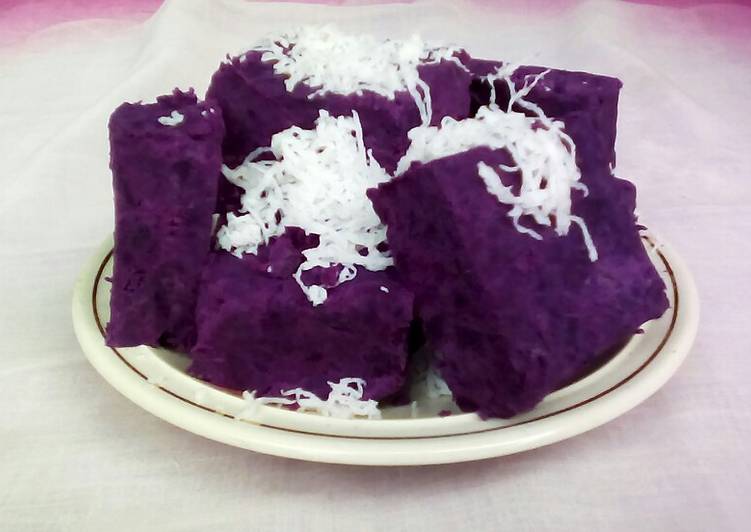 Resep Olahan gethuk dari ubi ungu oleh Yngsh - Cookpad