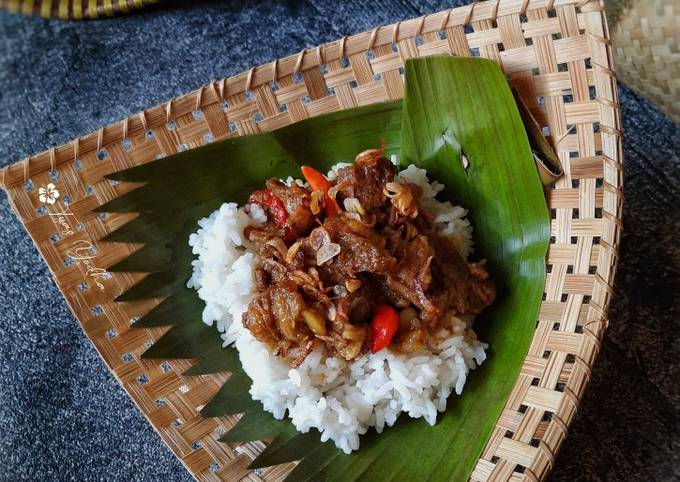 Langkah Mudah untuk Membuat Sego Krengsengan, Bikin Ngiler