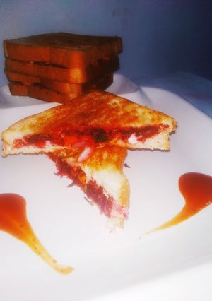 A picture of Beetroots sandwich.