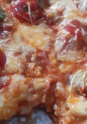 Foto resep Pizza Oven Homemade Daging