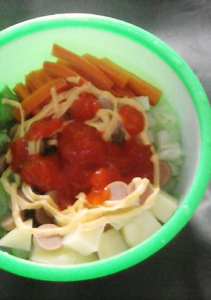 Foto resep Menu Diet simple
