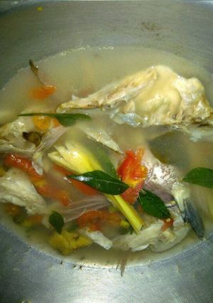 Foto resep Sop Dagu Kakap