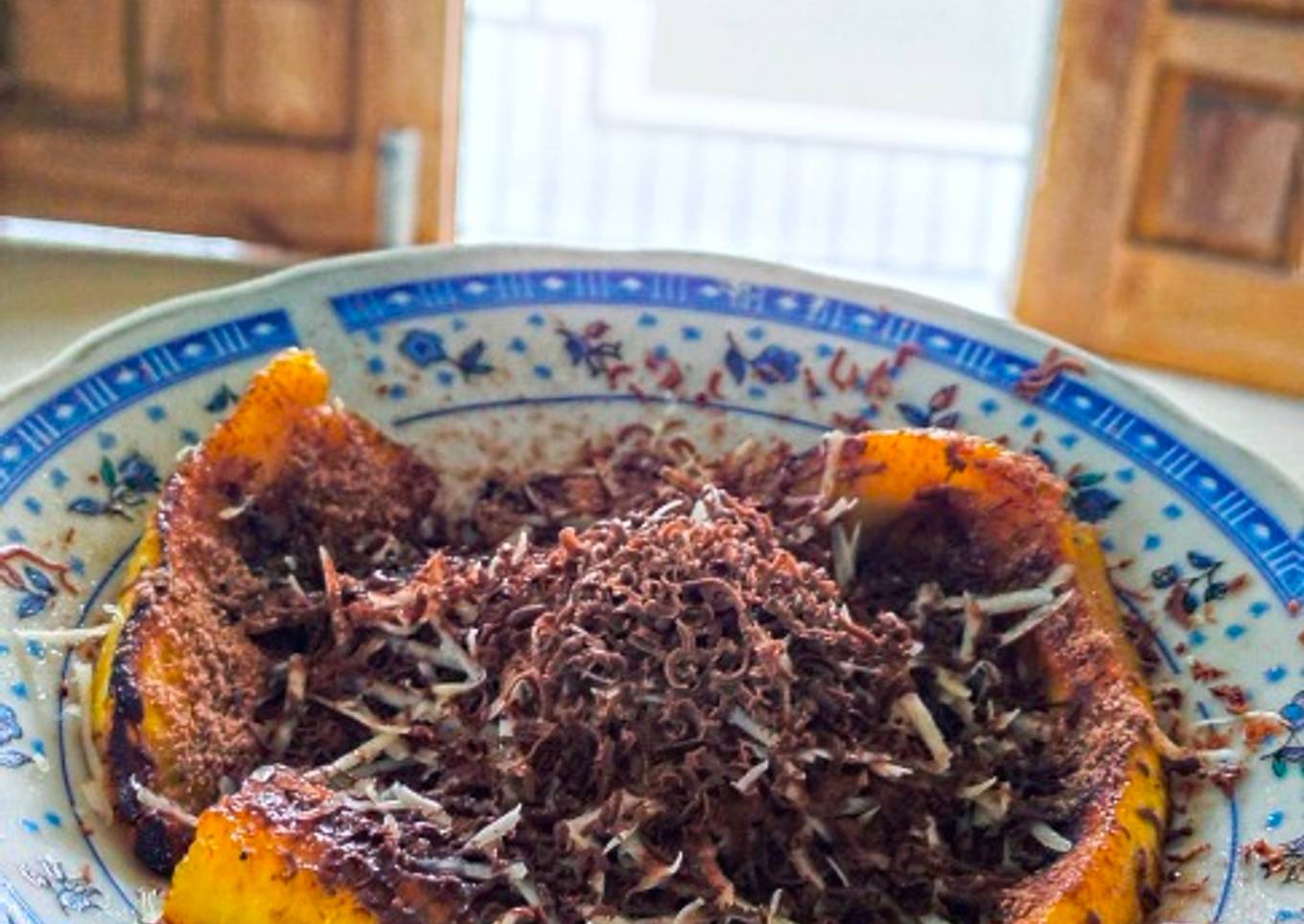 Resep Pisang bakar coklat keju Anti Gagal