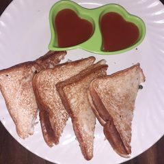 A picture of Veg cheese sandwich.