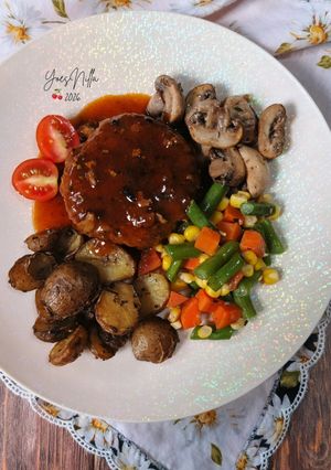 Foto resep Hamburger Steak Rumahan