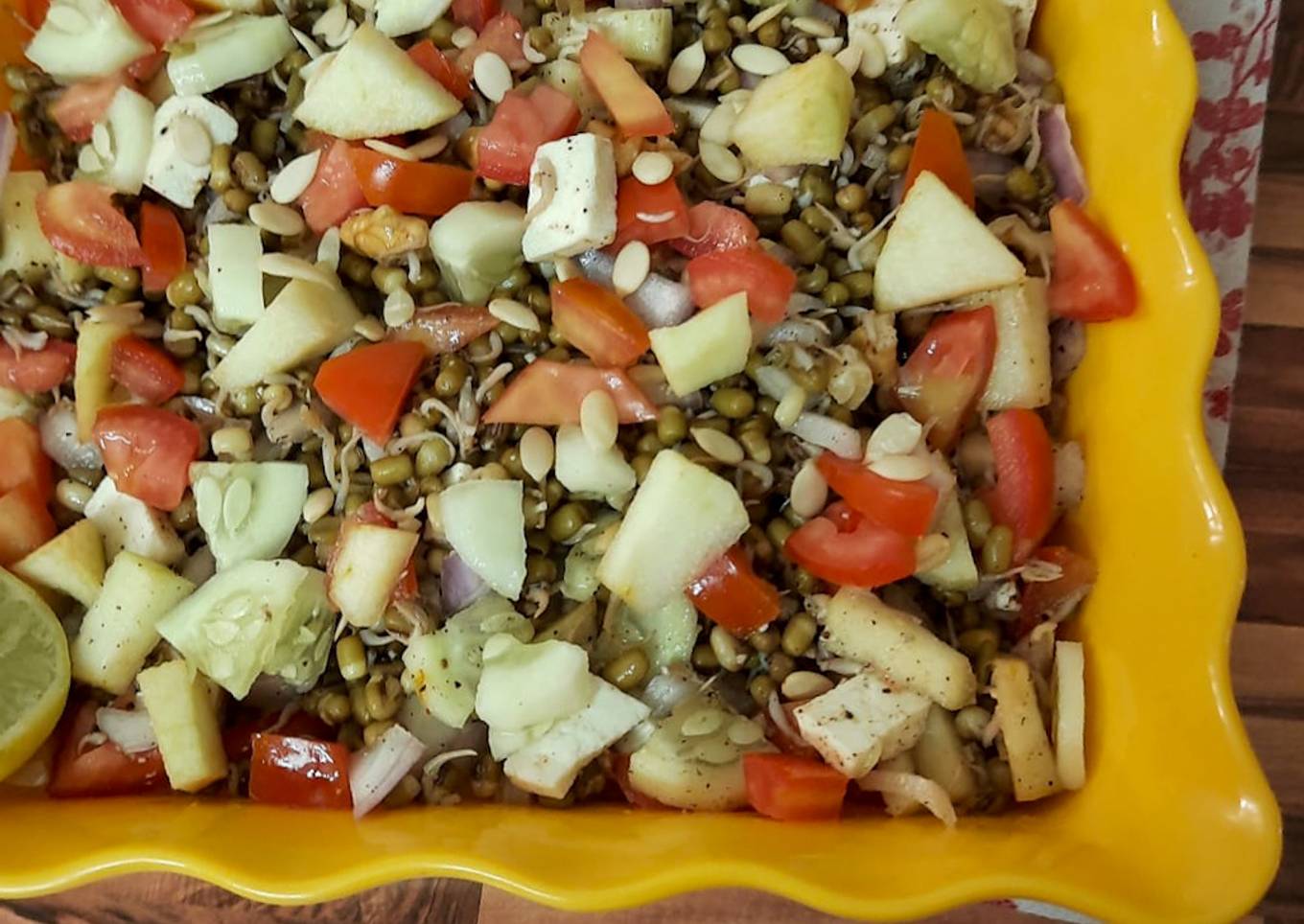 Healthy Moong chaat