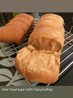 Foto resep Killer Toast Super Soft (1 kali proofing)