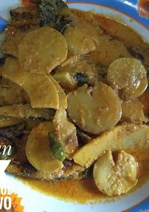Foto resep Gulai ikan salai campur rebung dan jemgkol