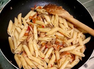 Foto resep Penne aglio olio