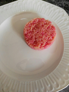 Una foto de Arroz rosa
