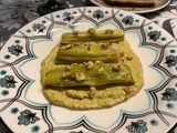 Puerros Asados con Salsa Romesco de Pimientos Italianos en Microondas …
