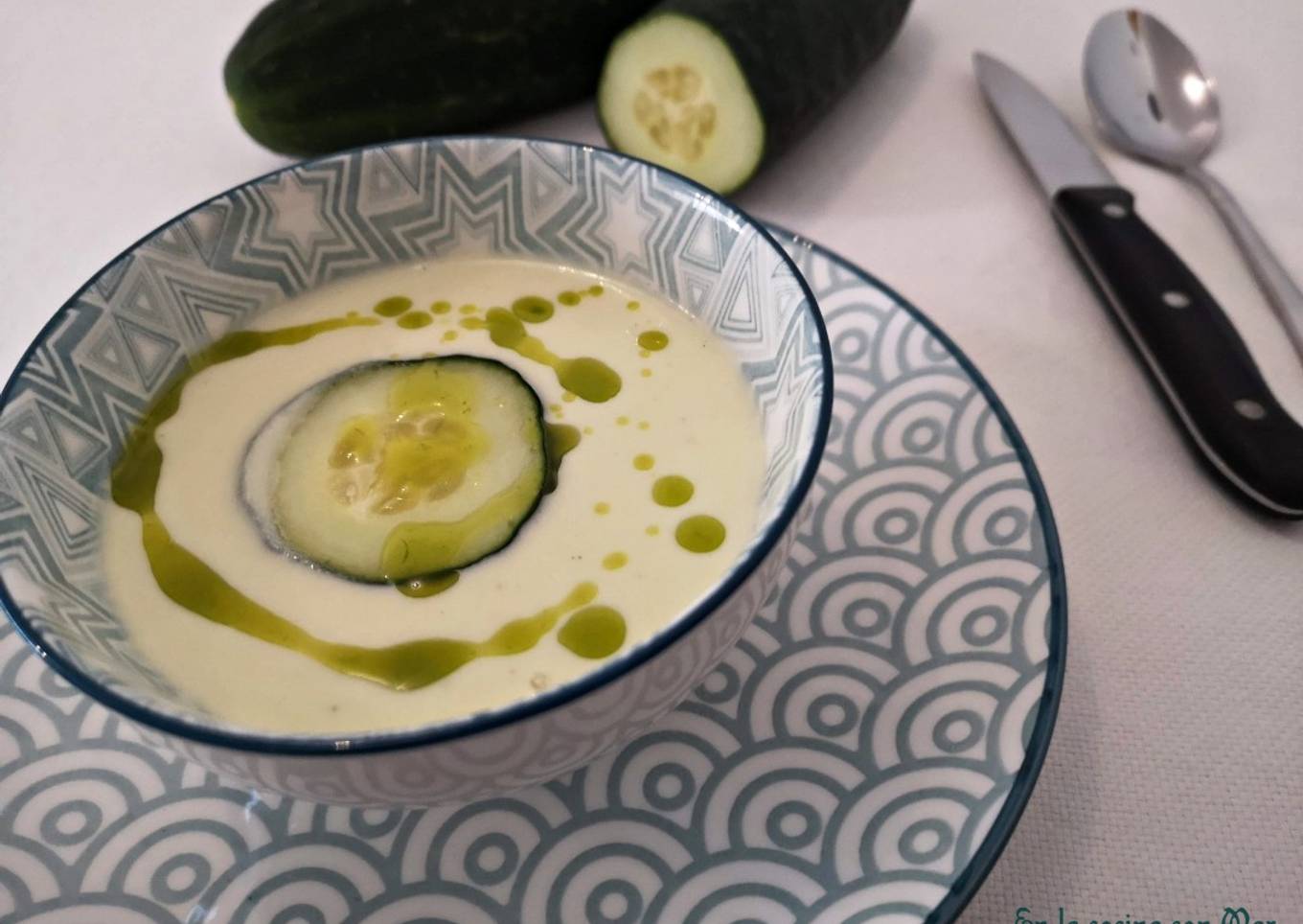 Sopa de pepino