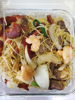 咖喱叉燒炒米粉 的食譜成品照片