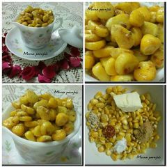 A picture of Sweetcorn chaat.