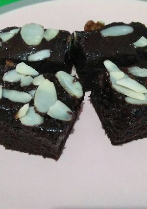 Foto resep Brownis pisang panggang