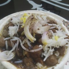 Multani chole chawal A picture of Multani chole chawal.