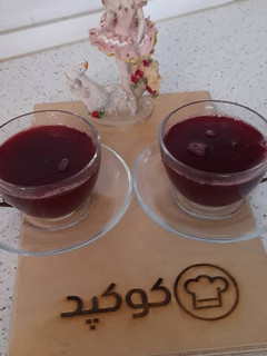 عکسی از دستور چای آلبالو