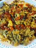 Yellow Rice, Collard Stirfry