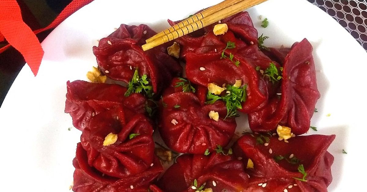 Beetroot Momos Recipe by Suchitra S(Radhika S) - Cookpad