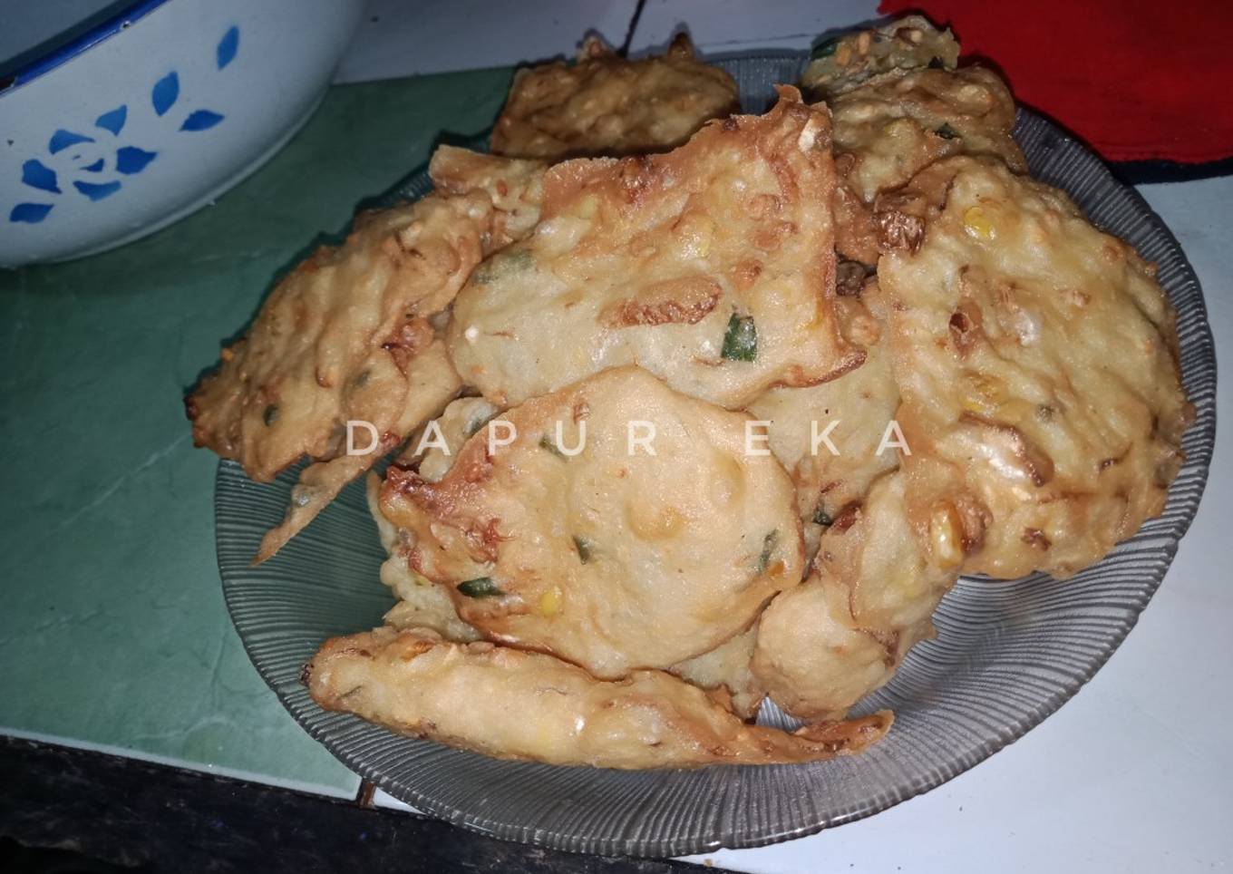 Bakwan jagung + sayur