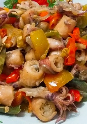 Foto resep Cumi Asin Tumis Pedas