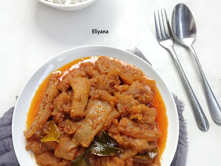 Cara Mudah Menyiapkan Resep Sambal goreng krecek (krupuk rambak) tanpa santan yang Bikin Ngiler Anti Ribet, Uenak Banget