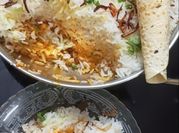 A picture of kaju biryani