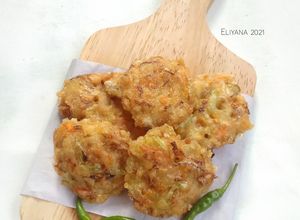 Foto resep Bakwan sayur batang sawi