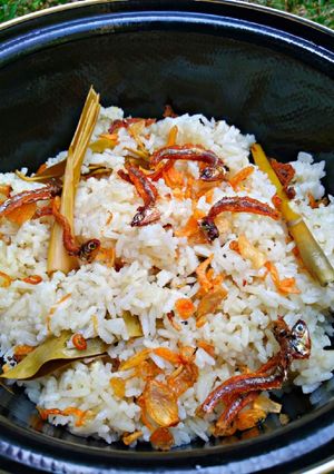 Foto resep Nasi Liwet Teri Praktis
