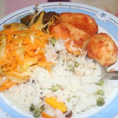A picture of Vegetable rice.