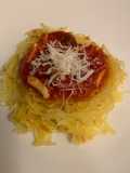 Spaghetti Squash with Marinara Sauce