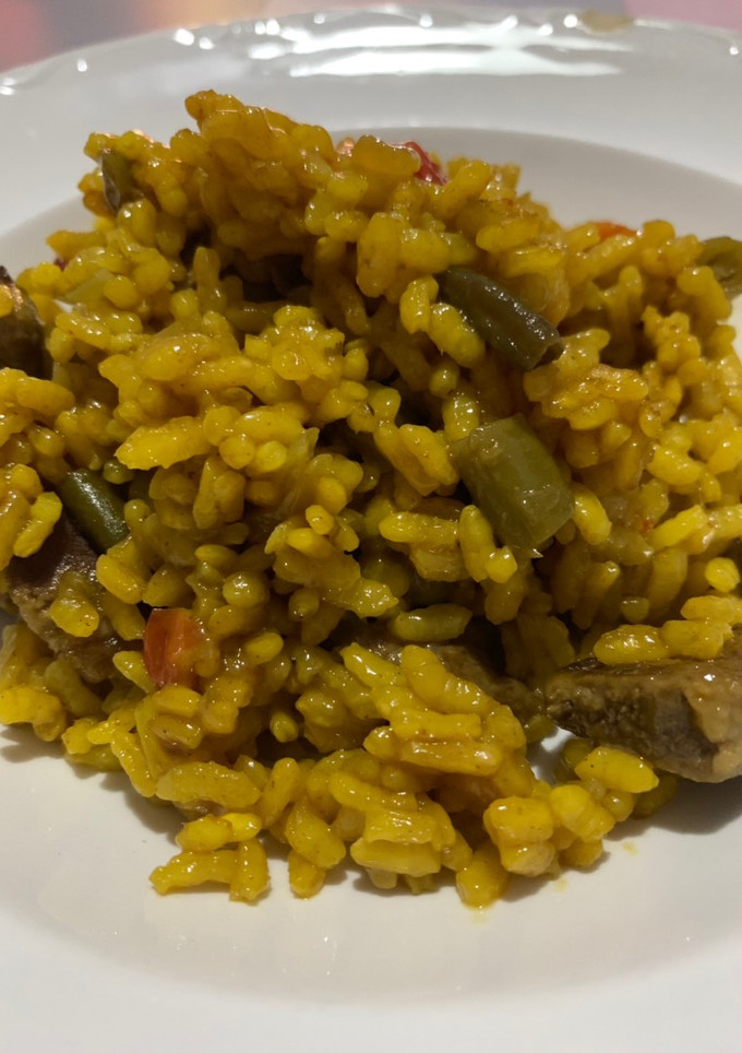 Una foto de Arroz meloso ibérico!