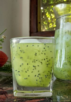 Foto resep Es melon segar