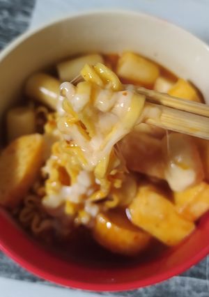 Foto resep Rabokki 🥰🥰 bisa dijual dalam bentuk frozen 😊