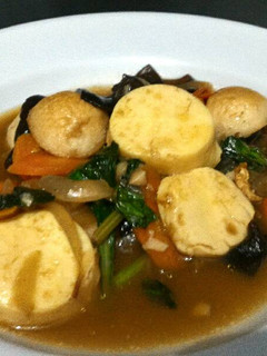 Foto resep Sapo Tahu Jamur Kuping